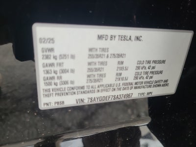 2025 Tesla Model Y Performance AWD