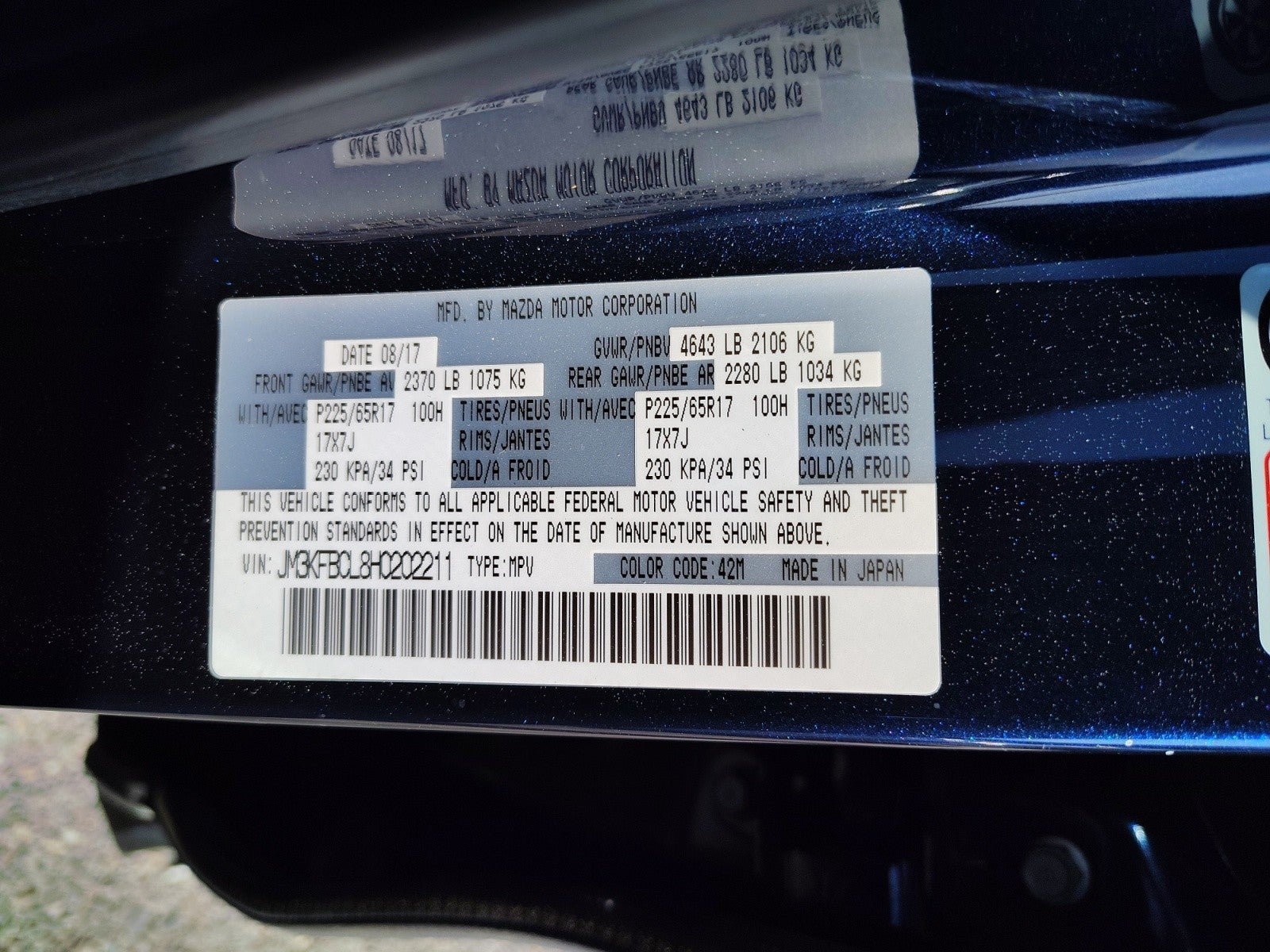 2017 Mazda Mazda CX-5 Touring AWD