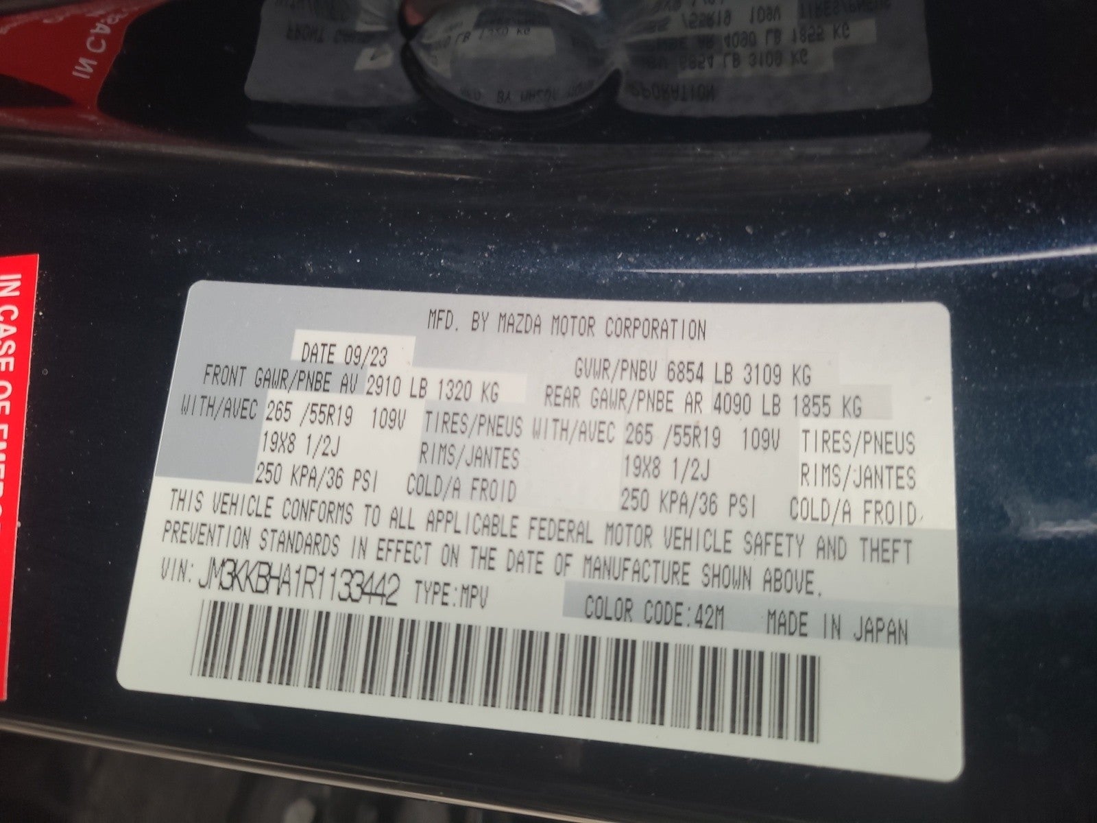 2024 Mazda Mazda CX-90 PHEV Preferred AWD