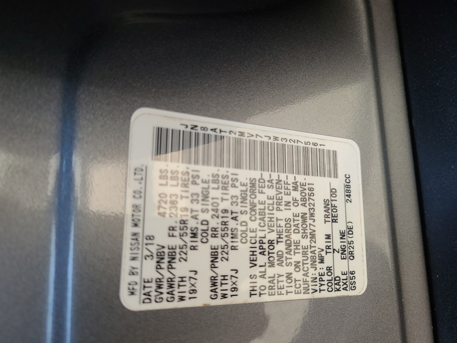 2018 Nissan Rogue SL AWD | Premium, Platinum