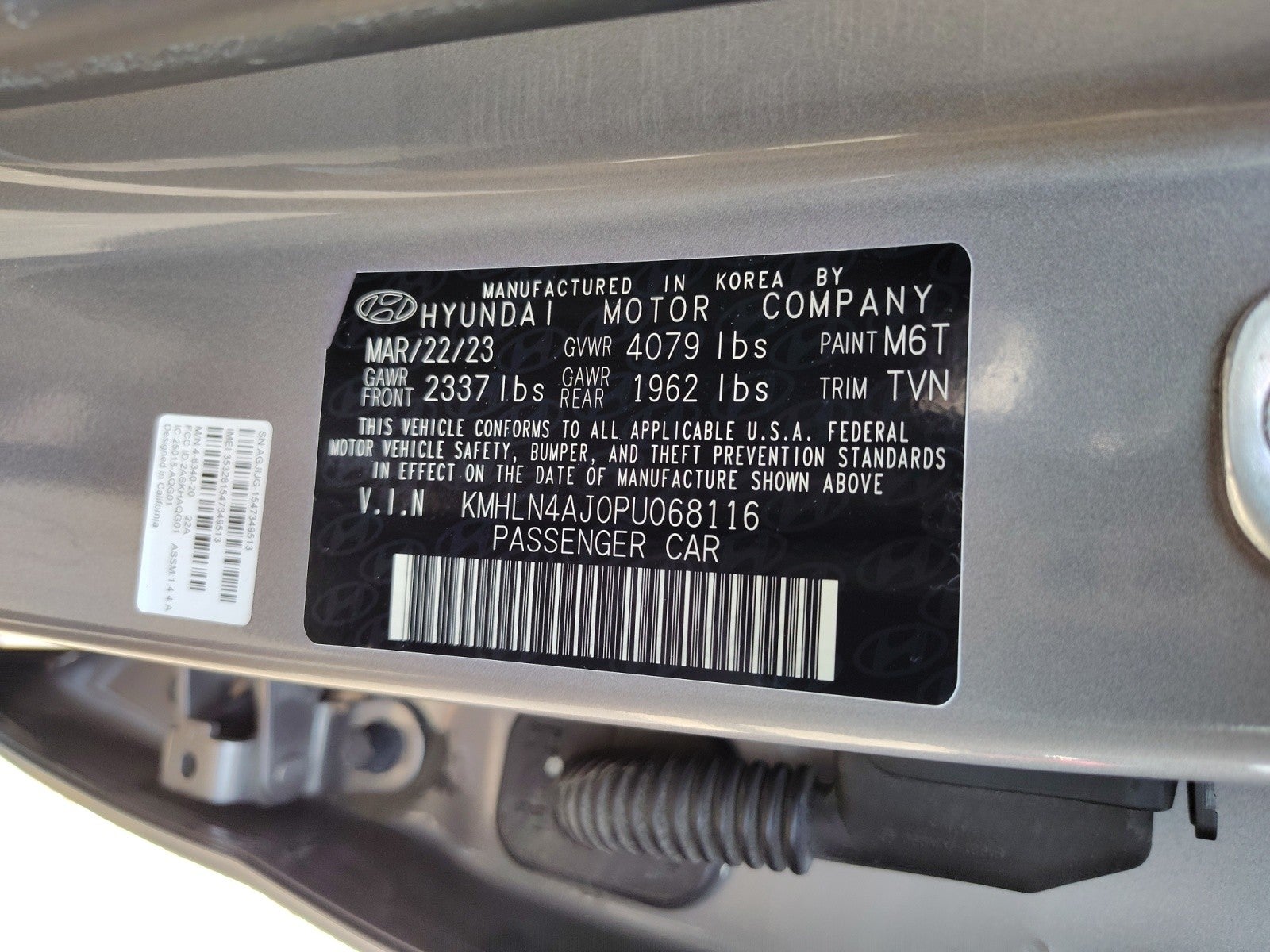 2023 Hyundai Elantra Hybrid Limited