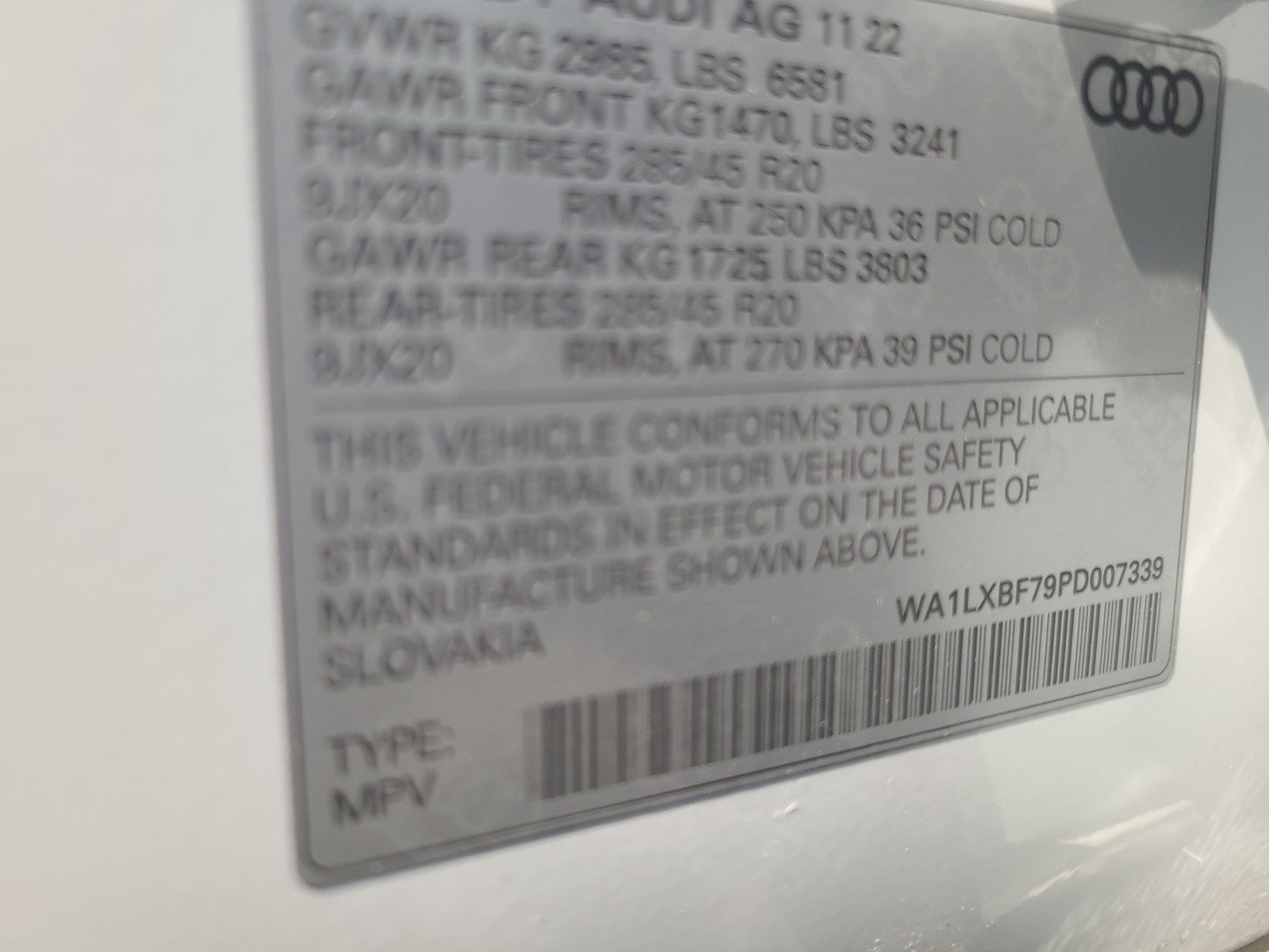 2023 Audi Q7 Premium Plus