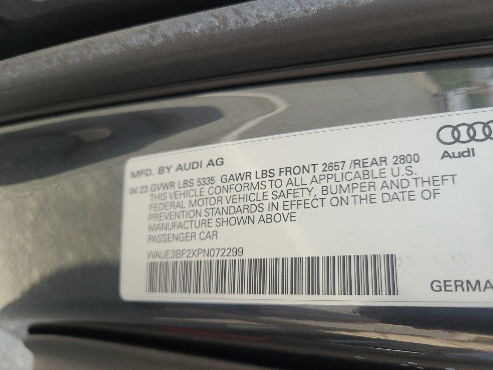 2023 Audi A6 Sedan Premium Plus | Black Optic, Executive package