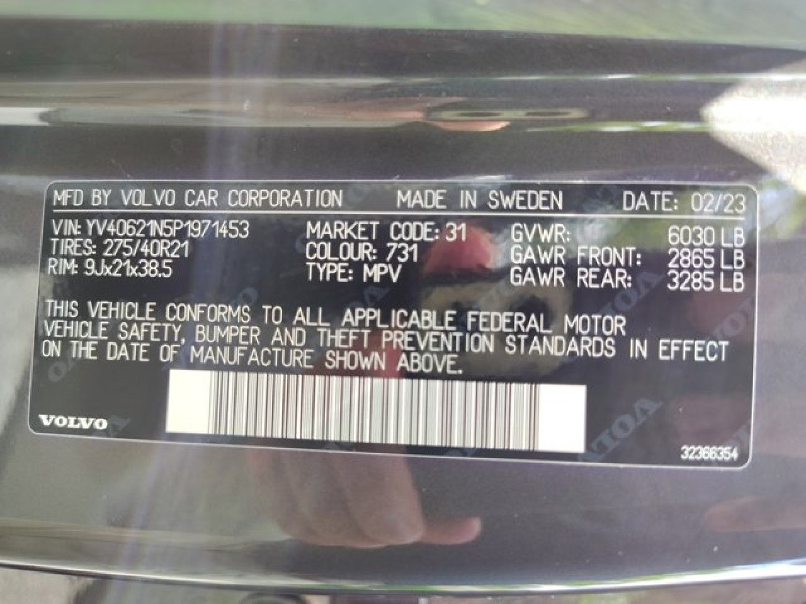 2023 Volvo XC90 B6 Plus AWD | Bucket seats, 21 wheels