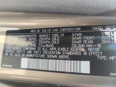 2016 Volvo XC70 T5 Platinum AWD