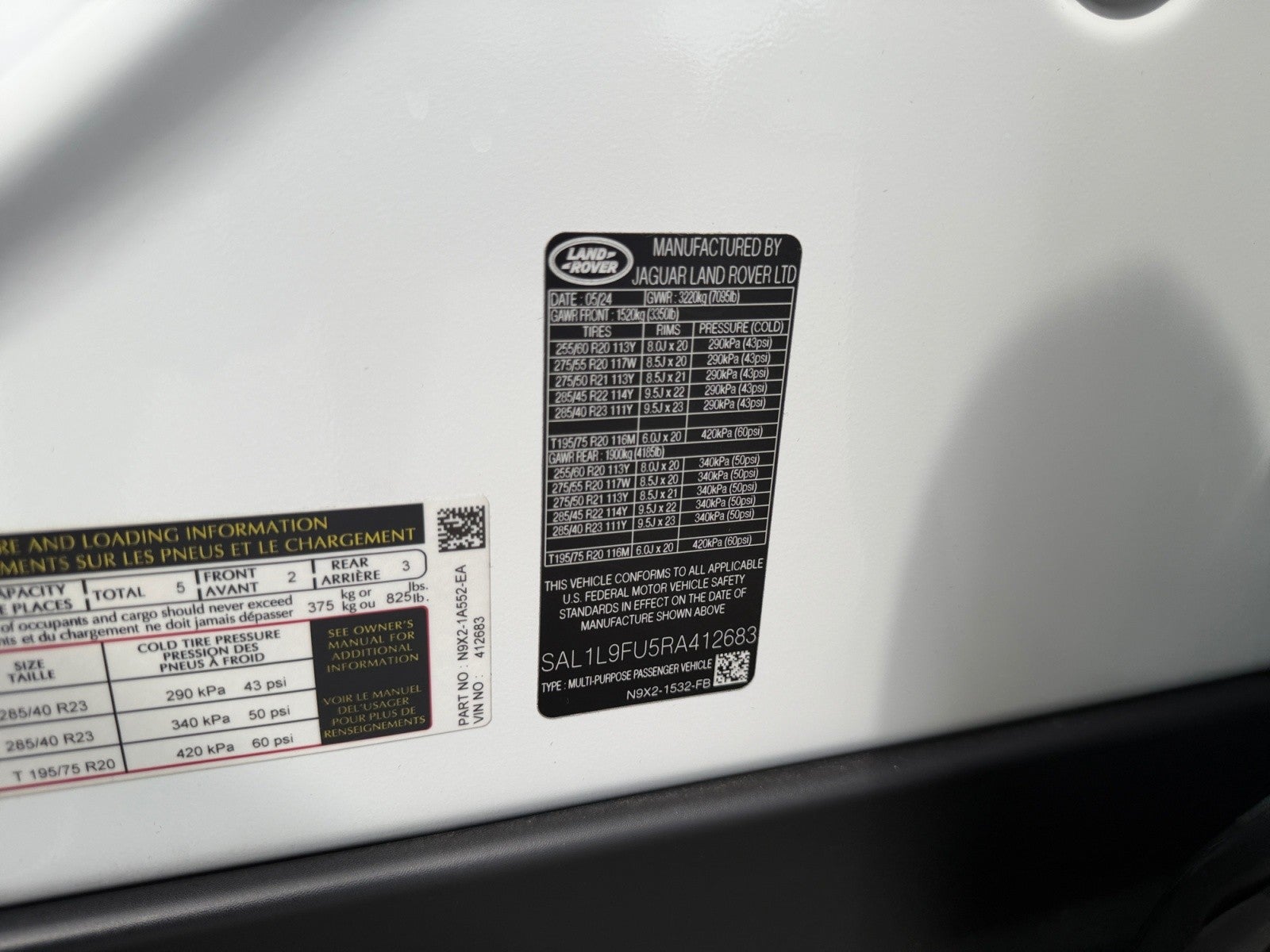 2024 Land Rover Range Rover Sport Dynamic SE