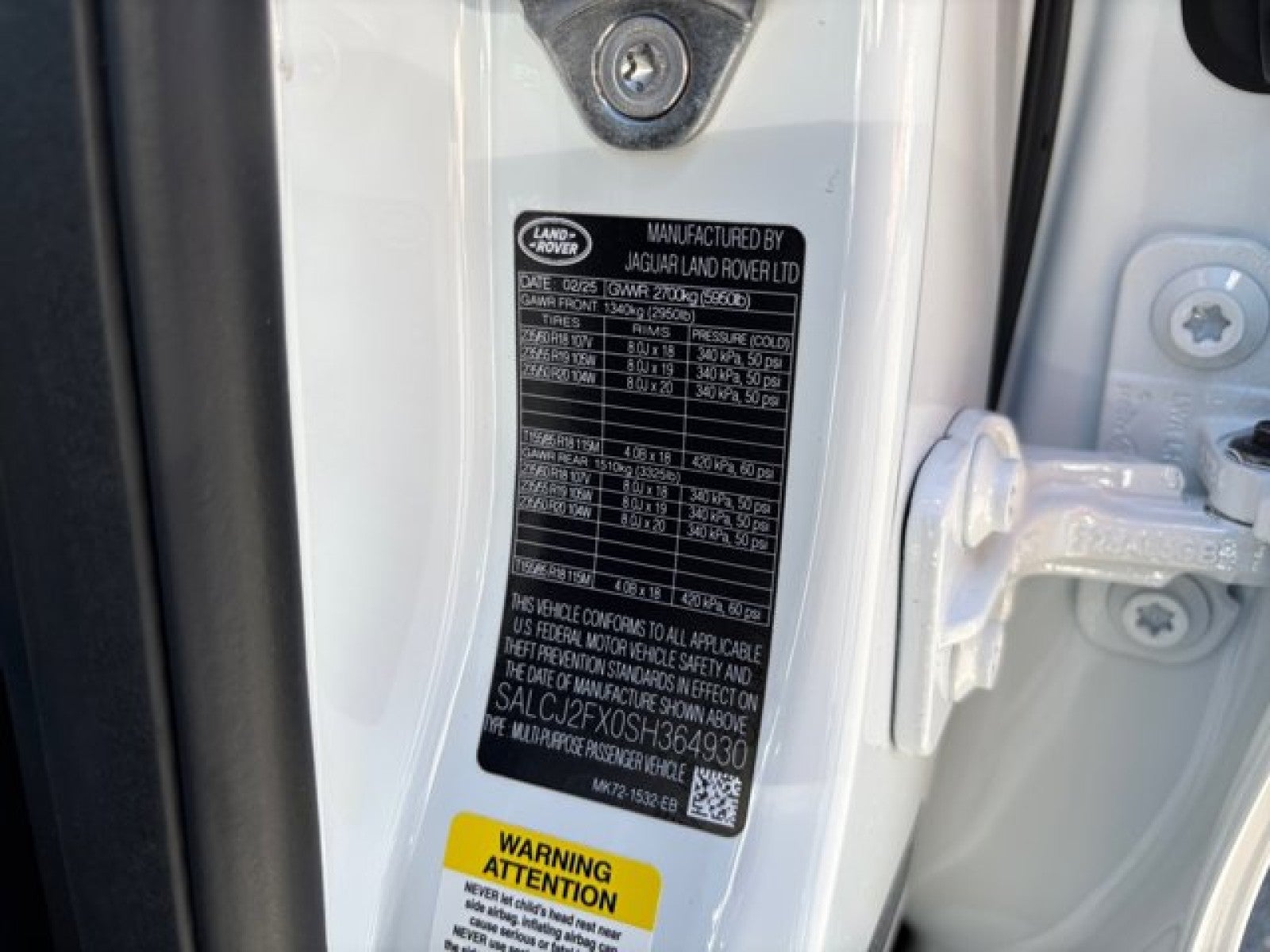 2025 Land Rover Discovery Sport S