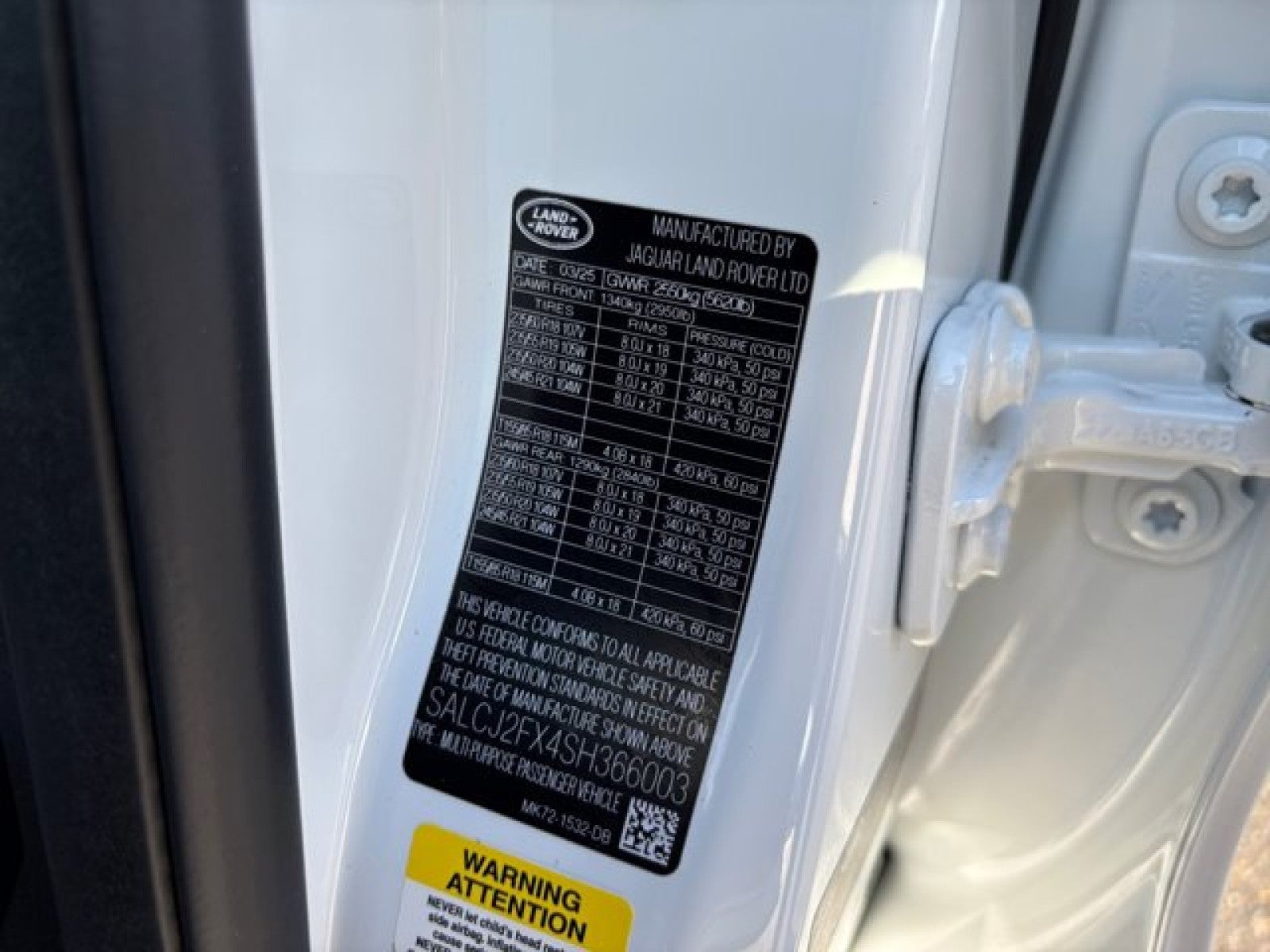 2025 Land Rover Discovery Sport S