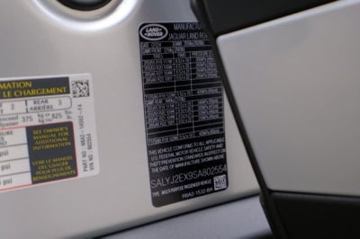 2025 Land Rover Range Rover Velar S