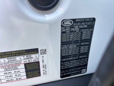 2025 Land Rover Range Rover Velar Dynamic SE