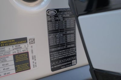 2025 Land Rover Range Rover Velar Dynamic SE