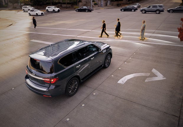 2024 INFINITI QX80 Key Features - PREDICTIVE FORWARD COLLISION WARNING | Hyman Bros INFINITI of Richmond in Midlothian VA